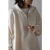 ハイネックハーフジップニット 88-003887 | BONJOUR SAGAN | 詳細画像45 