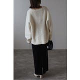 ブークレディープVネックニット 88-003888 | BONJOUR SAGAN | 詳細画像6 