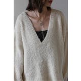 ブークレディープVネックニット 88-003888 | BONJOUR SAGAN | 詳細画像7 