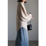 ボトルネックワッフルニット 88-003905 | BONJOUR SAGAN | 詳細画像3 