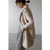 シングルブレストボアベスト 88-003914 | BONJOUR SAGAN | 詳細画像2 