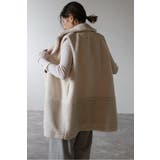 シングルブレストボアベスト 88-003914 | BONJOUR SAGAN | 詳細画像3 