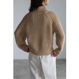 ハイネック畔編みボリュームニット 88-003929 | BONJOUR SAGAN | 詳細画像4 