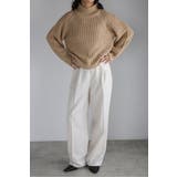 ハイネック畔編みボリュームニット 88-003929 | BONJOUR SAGAN | 詳細画像5 