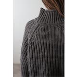 ハイネック畔編みボリュームニット 88-003929 | BONJOUR SAGAN | 詳細画像24 