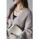 アルパカタッチVネックカーディガン 88-003946 | BONJOUR SAGAN | 詳細画像7 