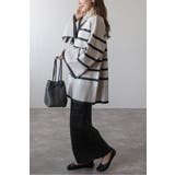 スリットスリーブボートネックボーダーニット | BONJOUR SAGAN | 詳細画像14 