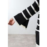 スリットスリーブボートネックボーダーニット | BONJOUR SAGAN | 詳細画像24 