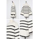 スリットスリーブボートネックボーダーニット | BONJOUR SAGAN | 詳細画像27 