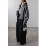 ブークレステンカラーWジップブルゾン 88-003964 | BONJOUR SAGAN | 詳細画像5 