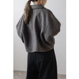 ブークレステンカラーWジップブルゾン 88-003964 | BONJOUR SAGAN | 詳細画像6 