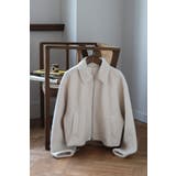 ブークレステンカラーWジップブルゾン 88-003964 | BONJOUR SAGAN | 詳細画像11 