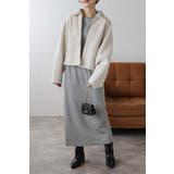 ブークレステンカラーWジップブルゾン 88-003964 | BONJOUR SAGAN | 詳細画像13 