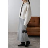 ブークレステンカラーWジップブルゾン 88-003964 | BONJOUR SAGAN | 詳細画像16 