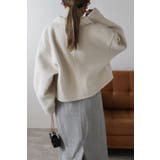 ブークレステンカラーWジップブルゾン 88-003964 | BONJOUR SAGAN | 詳細画像17 