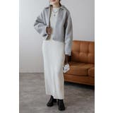 ブークレステンカラーWジップブルゾン 88-003964 | BONJOUR SAGAN | 詳細画像24 