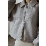 ブークレステンカラーWジップブルゾン 88-003964 | BONJOUR SAGAN | 詳細画像33 