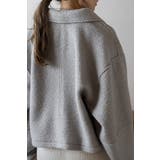 ブークレステンカラーWジップブルゾン 88-003964 | BONJOUR SAGAN | 詳細画像34 