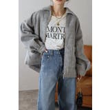 Wジップシャギーミドルブルゾン 88-003965 | BONJOUR SAGAN | 詳細画像3 