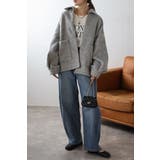 Wジップシャギーミドルブルゾン 88-003965 | BONJOUR SAGAN | 詳細画像4 