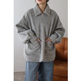 Wジップシャギーミドルブルゾン 88-003965 | BONJOUR SAGAN | 詳細画像9 