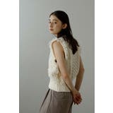 fringe bulky knit | BONJOUR SAGAN | 詳細画像14 