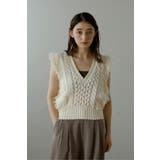 fringe bulky knit | BONJOUR SAGAN | 詳細画像19 
