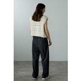 hand knit vest / ハンドニットベスト 88-004012 | BONJOUR SAGAN | 詳細画像3 
