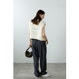 hand knit vest / ハンドニットベスト 88-004012 | BONJOUR SAGAN | 詳細画像14 