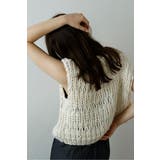 hand knit vest / ハンドニットベスト 88-004012 | BONJOUR SAGAN | 詳細画像20 