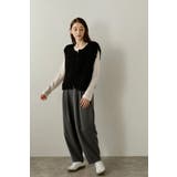 hand knit vest / ハンドニットベスト 88-004012 | BONJOUR SAGAN | 詳細画像32 
