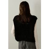 hand knit vest / ハンドニットベスト 88-004012 | BONJOUR SAGAN | 詳細画像37 