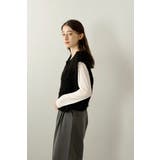 hand knit vest / ハンドニットベスト 88-004012 | BONJOUR SAGAN | 詳細画像42 