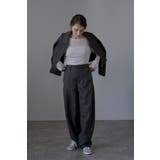 twill curved pants | BONJOUR SAGAN | 詳細画像2 