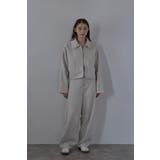 twill curved pants | BONJOUR SAGAN | 詳細画像31 