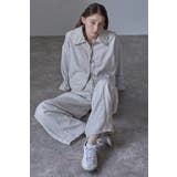 twill curved pants | BONJOUR SAGAN | 詳細画像44 