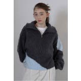 cropped half zip | BONJOUR SAGAN | 詳細画像8 