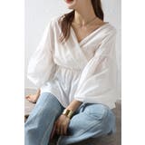 前後2WAYカシュクールブラウス 88-004022 | BONJOUR SAGAN | 詳細画像7 