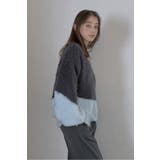 loop yarn intarsia | BONJOUR SAGAN | 詳細画像2 