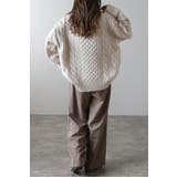 クルーネックミックスケーブルニット 88-004060 | BONJOUR SAGAN | 詳細画像6