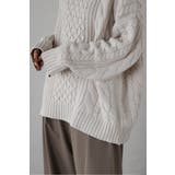 クルーネックミックスケーブルニット 88-004060 | BONJOUR SAGAN | 詳細画像9