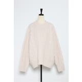 クルーネックミックスケーブルニット 88-004060 | BONJOUR SAGAN | 詳細画像29