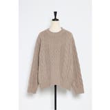 クルーネックミックスケーブルニット 88-004060 | BONJOUR SAGAN | 詳細画像30