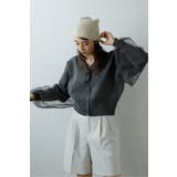 tulle sleeve cropped | BONJOUR SAGAN | 詳細画像1 