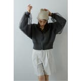 tulle sleeve cropped | BONJOUR SAGAN | 詳細画像4 