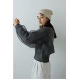 tulle sleeve cropped | BONJOUR SAGAN | 詳細画像5 