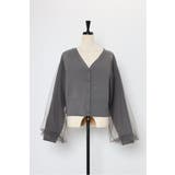 tulle sleeve cropped | BONJOUR SAGAN | 詳細画像52 