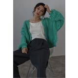 ループフリンジVネックジップカーディガン 88-004087 | BONJOUR SAGAN | 詳細画像5 