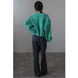 ループフリンジVネックジップカーディガン 88-004087 | BONJOUR SAGAN | 詳細画像9 