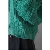 ループフリンジVネックジップカーディガン 88-004087 | BONJOUR SAGAN | 詳細画像11 